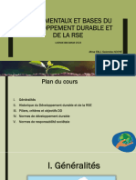 Cours Fondamentaux DD Et Rse Ism L3 2023