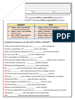 Modal Verbs