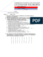 Tarea 1. Estadística. Filosofía - UNA. 2023