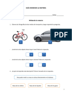Guía Midiendo La Materia 4to