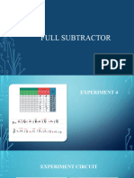 Full Subtractor