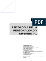 Índice Manual PIR de Psicología de La Personalidad y Diferencial (2022)