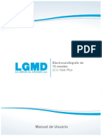 Electrocardiografo LGMD Manual de Usuario