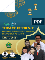 TOR KEGIATAN LDS BATCH 1 Tahun 2022 UNTUK Drs. H. Asep Hidayat M.M (Kepala Kemenag Kabupaten Cianj