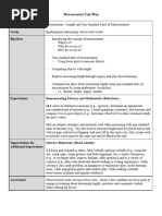 Measurement Unit Plan 1