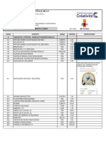 Lista de Materiales 128