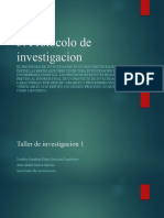 taller de investigcion