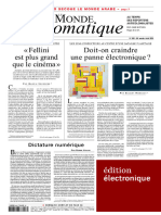 Magazine Le Monde Diplomatique N.809 - Aout 2021