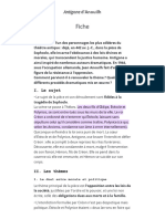 Antigone D'anouilh - Assistance Scolaire Personnalisée Et Gratuite - ASP