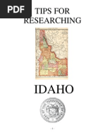 Download Tips for Researching Idaho History by CAP History Library SN72335071 doc pdf