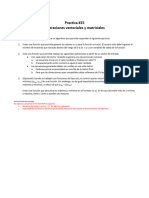 P15. Operaciones Vectoriales y Matriciales