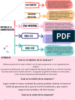 Gráfica Cuadro Sinóptico Moderno Colorido