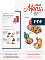 Pita Pit Canada 2021 Printable Menu 2