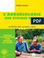 l'Agroecologi̇e, Une Ethi̇que de Vi̇e