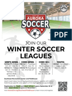 Indoor Winter Soccer Leagueflyer