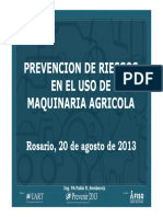 Prevención de Riesgos de Uso de Maquinarias Agricolas