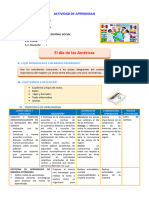 D3 A3 SESION PS. El Día de Las Américas