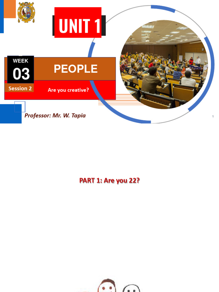 English I - Week 03 - Session 2 | PDF | Linguistics