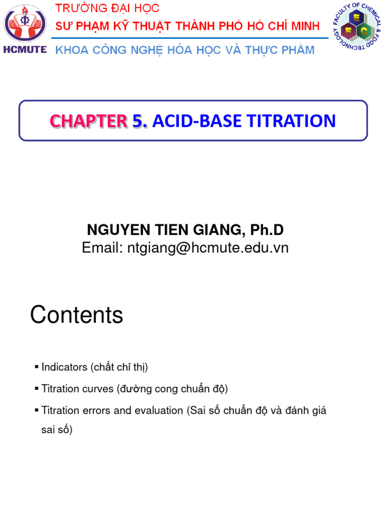 Acid-Base Titration Techniques | PDF | Titration | Chemistry