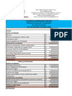 determinación y analisis