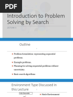 Lecture3 - Problem Solving by Search