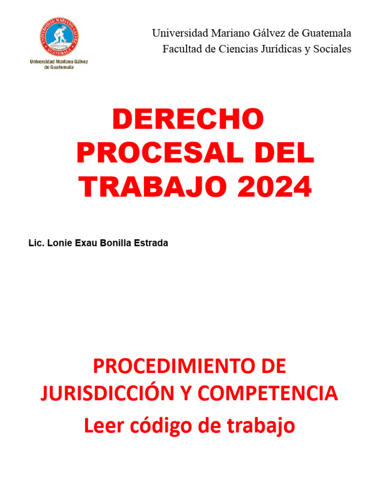 CLASE 4 JURISDICCION Y COMPETENCIA | PDF | Jurisdicción | Judicaturas