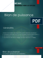 Bilan de Puissance