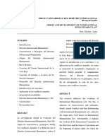 Origen y Desarrollo Del Derecho Internacional Humanitario Ii