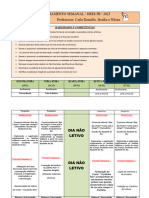 Plano de Aula Educação Infantil