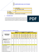 Programación Curricular Anual de 4to Grado Jxxiii