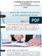 Actos Administrativos