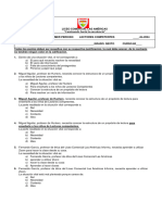 Evaluacion 6º - 1 LICEO COMERCIAL LAS AMÉRICAS