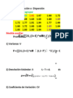 Medidas de Variación