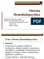 Sistema Hemolinfopoyetico