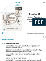 Business Essentials: Human Resource Management and Labor Relations
