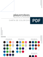 Playerytees Carta de Colores