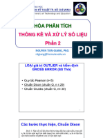 Chap 3. Statistic in Analytical Chemistry (Part 2)