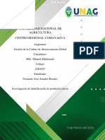 Investigación de Identificación de Productos Claves - Fernando Amador