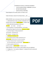 Examen Parcial de Sociedad y Política en El México Actual