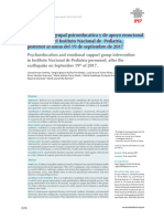 Arroyo Et Al. (2018) - Intervención Grupal Psicoeducativa y de Apoyo Emocional en Personal de Pediatría