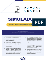 Simulado FUVEST 2 23 Mar. 2024