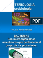 2°.a Clase. BACTERIOLOGÍA