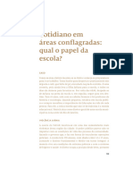 Caso 1 -  Cotidiano em Areas Conflagradas