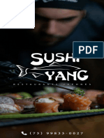 Cardápio Sushi Yang