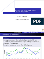 Introduction Apprentissage Automatique RNN