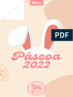 Cardápio de Páscoa 2022 - @du - Doce