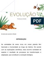 As Teorias de Lamarck e Darwin