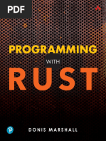 Rust Language Cheat Sheet | PDF | Control Flow | Array Data Type