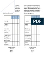 Sample Questionnaire