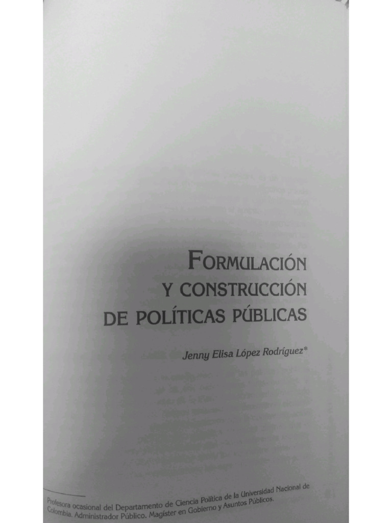 Fundamentos de Políticas Públicas COMPLETO | PDF